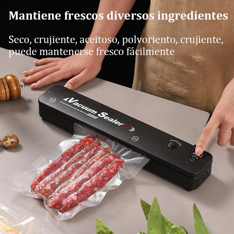 Machine de Scellage Alimentaire Portable pour Maison, Aide Cuisine, 220V, Machine de Mise sous Vide Automatique