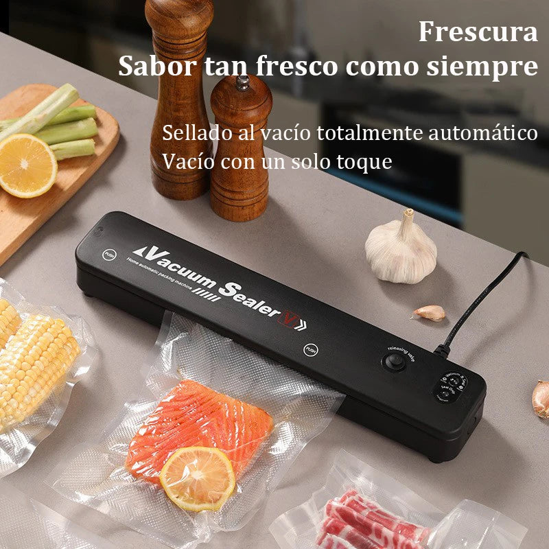 Machine de Scellage Alimentaire Portable pour Maison, Aide Cuisine, 220V, Machine de Mise sous Vide Automatique