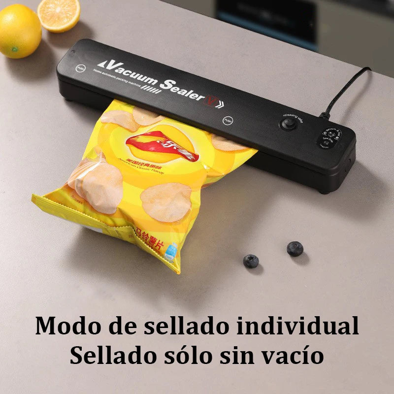 Machine de Scellage Alimentaire Portable pour Maison, Aide Cuisine, 220V, Machine de Mise sous Vide Automatique